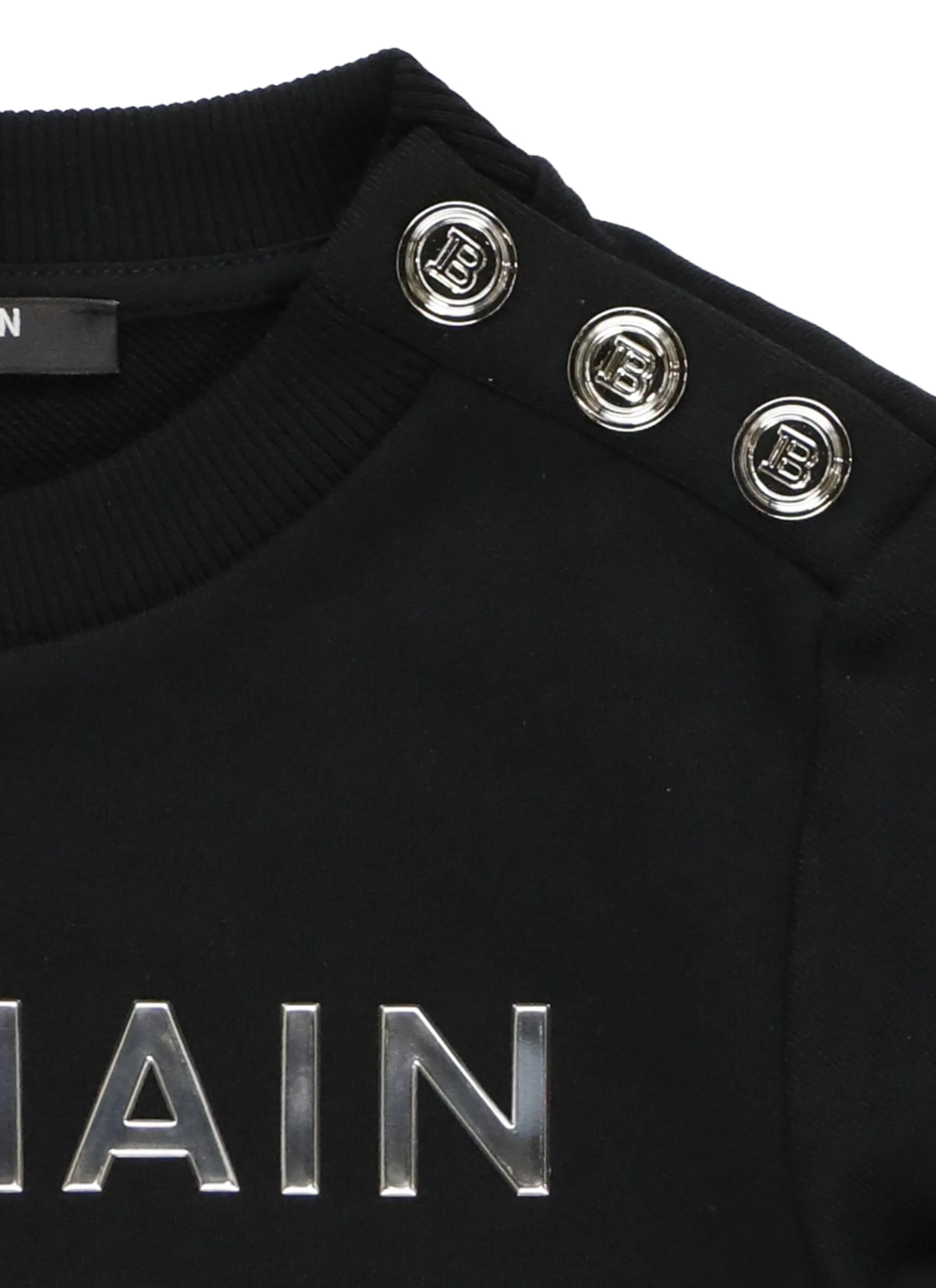 Balmain Kids Logo Print Sweatshirt
