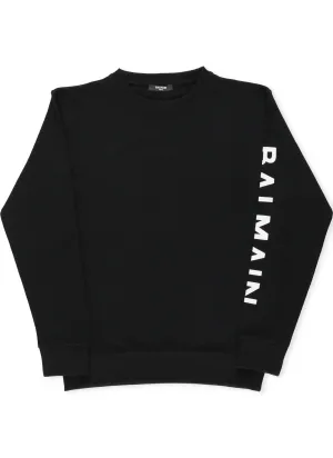 Balmain Kids Logo Print Sweatshirt