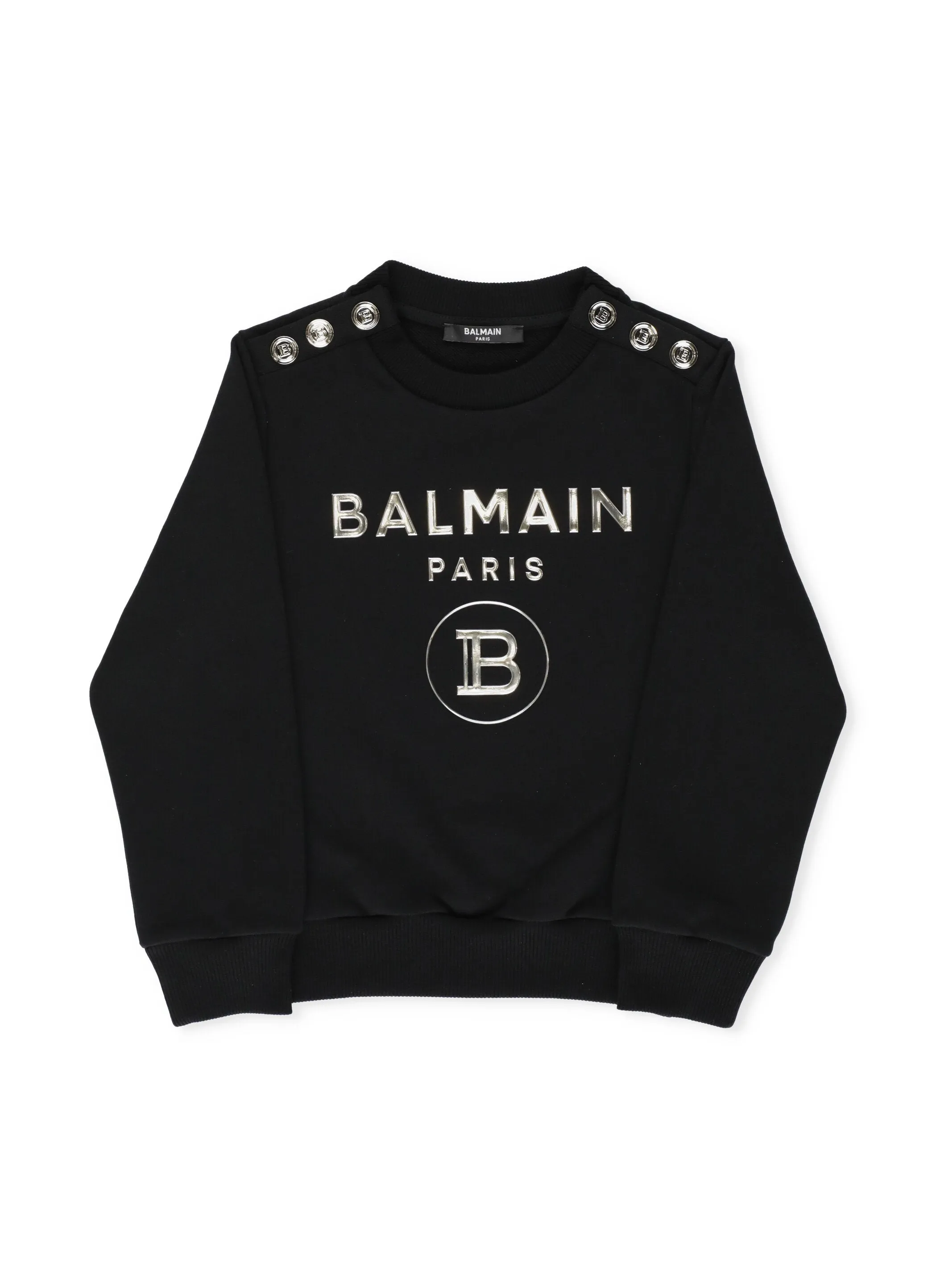 Balmain Kids Logo Print Sweatshirt