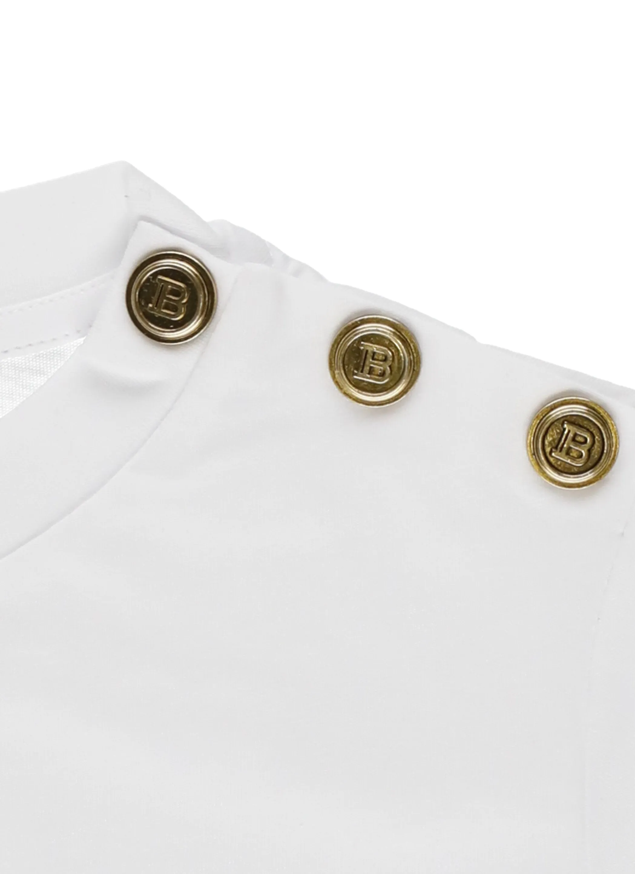 Balmain Kids Logo Print T-Shirt