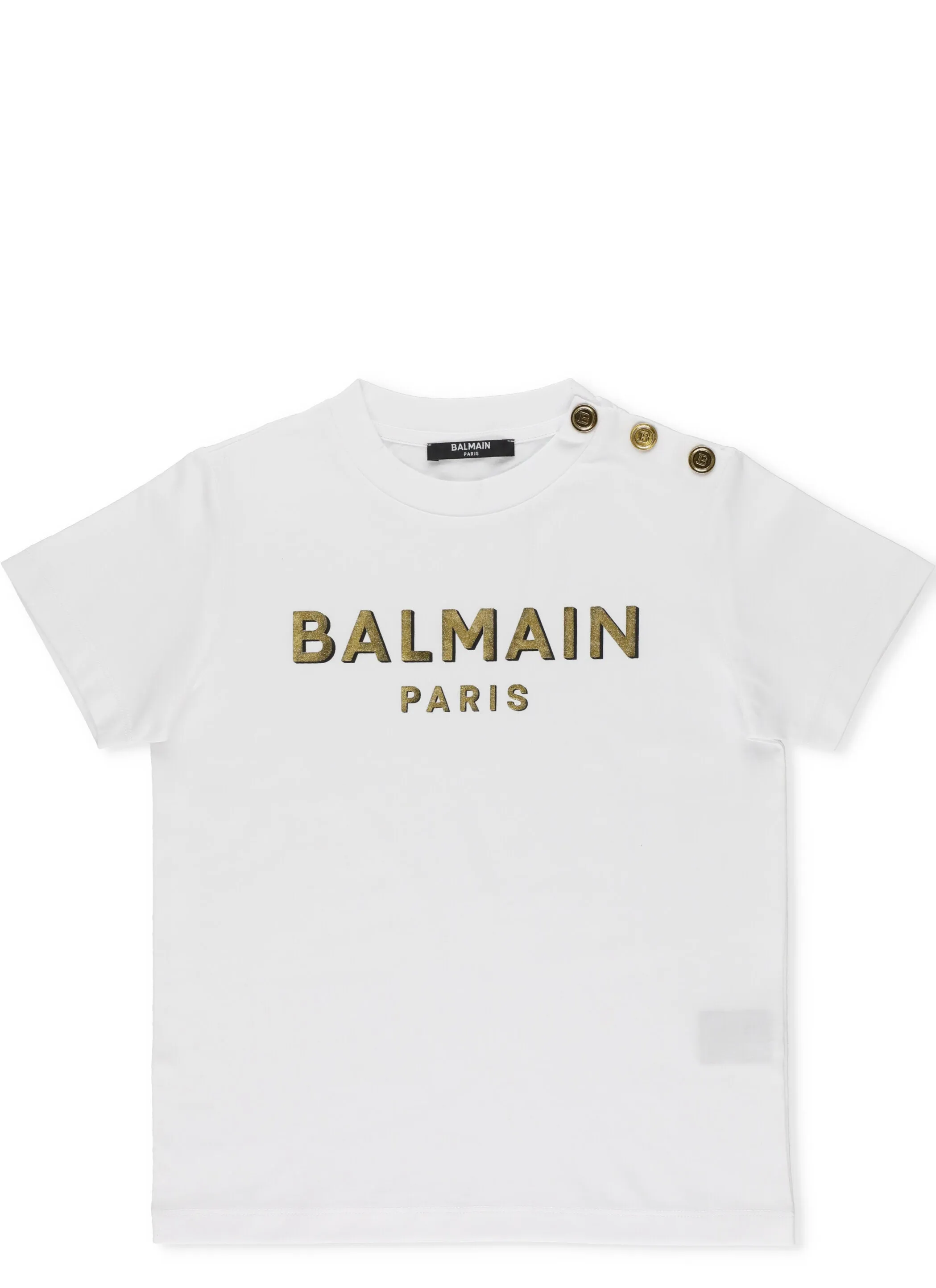 Balmain Kids Logo Print T-Shirt
