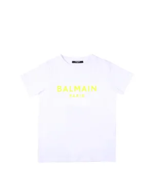 Balmain Kids Logo Print T-Shirt