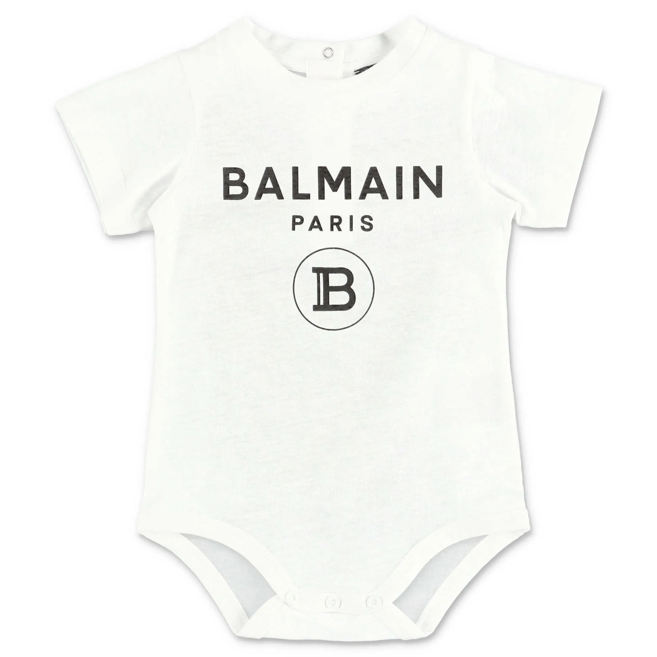 Balmain Kids Logo Printed Babygrow Set