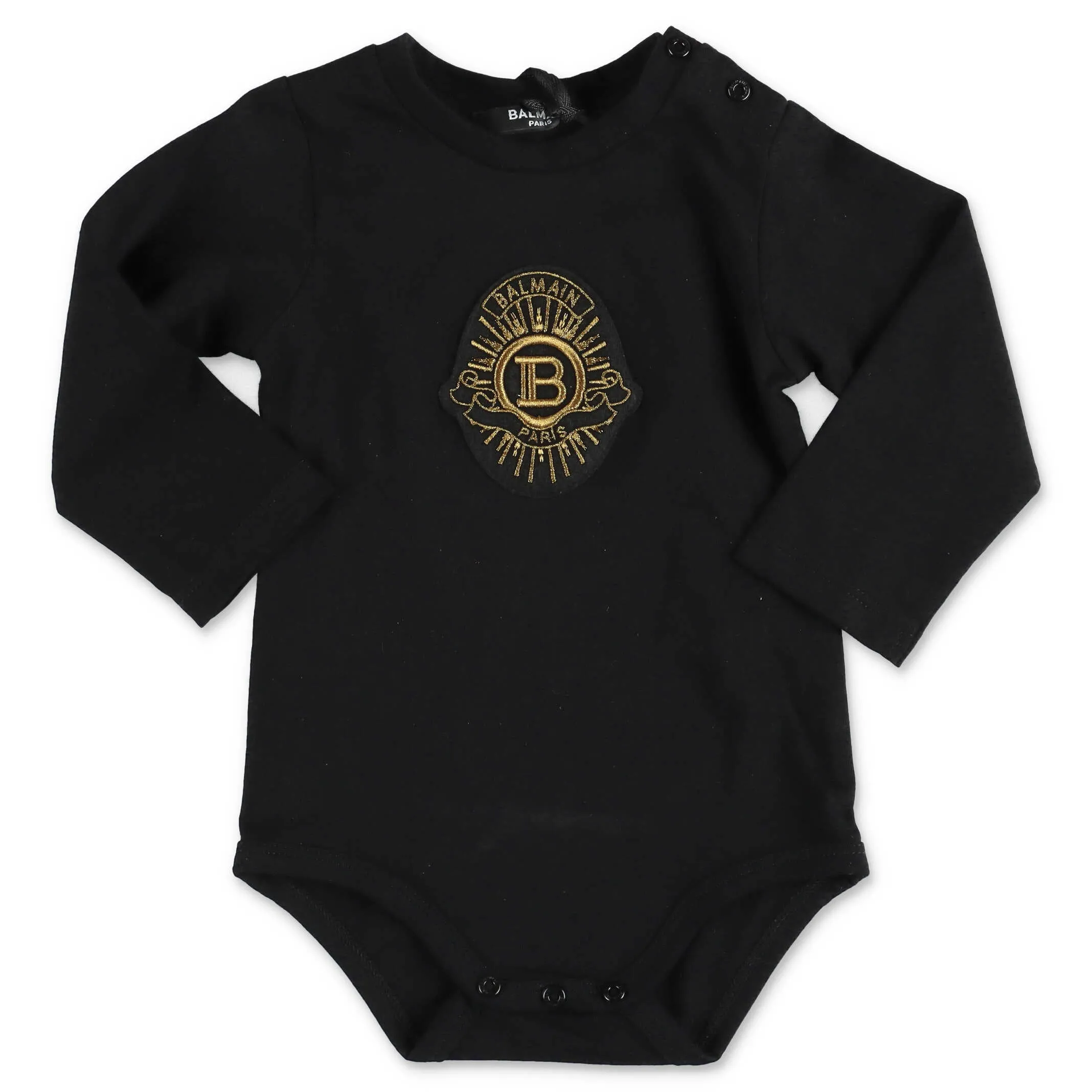 Balmain Kids Logo Printed Babygrow Set