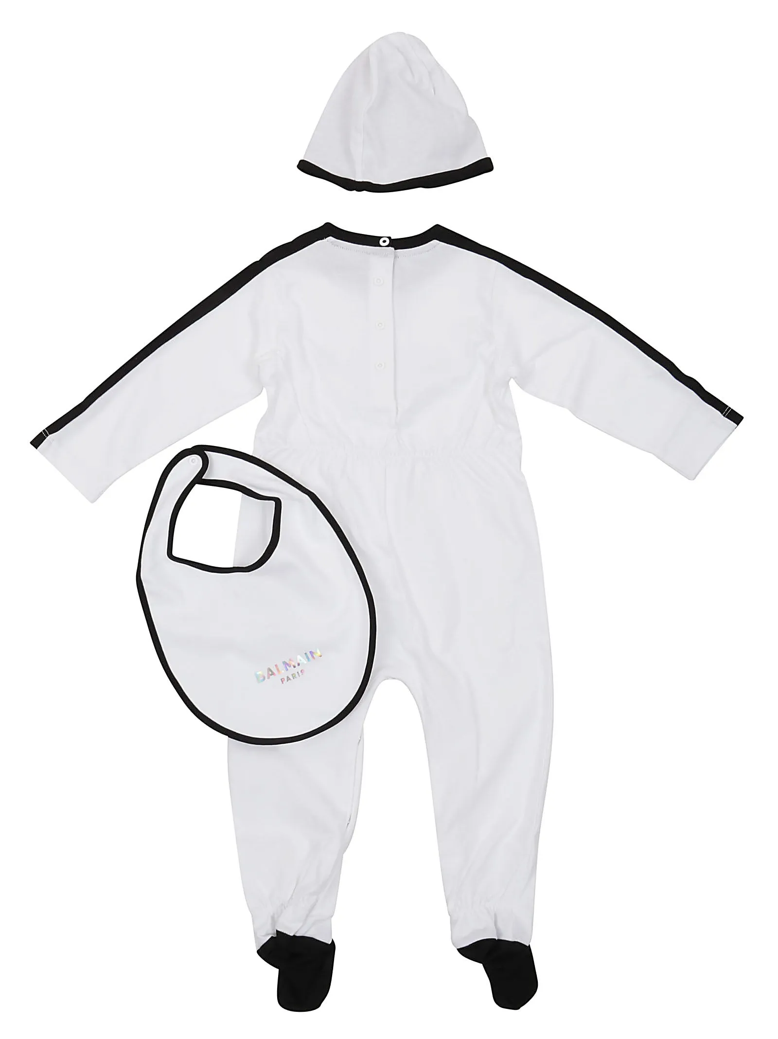 Balmain Kids Logo Printed Babygrow Set