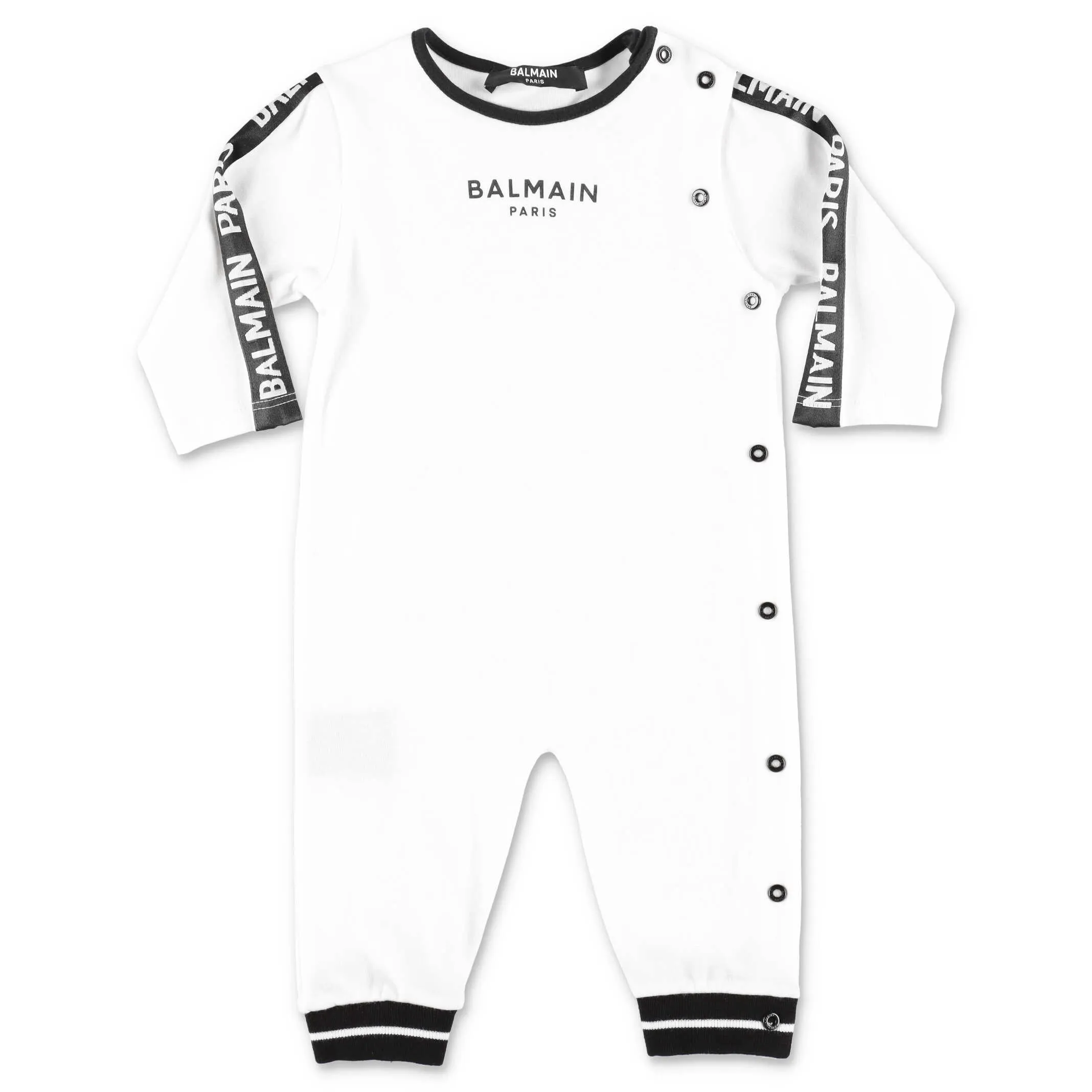 Balmain Kids Logo Printed Babygrow Set