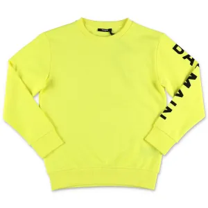Balmain Kids Logo Printed Crewneck Sweatshirt