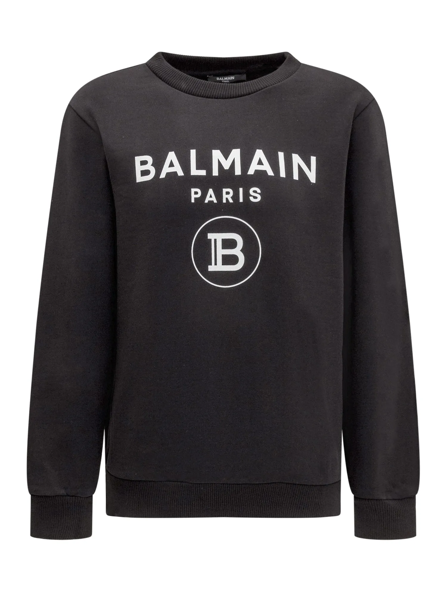 Balmain Kids Logo Printed Crewneck Sweatshirt