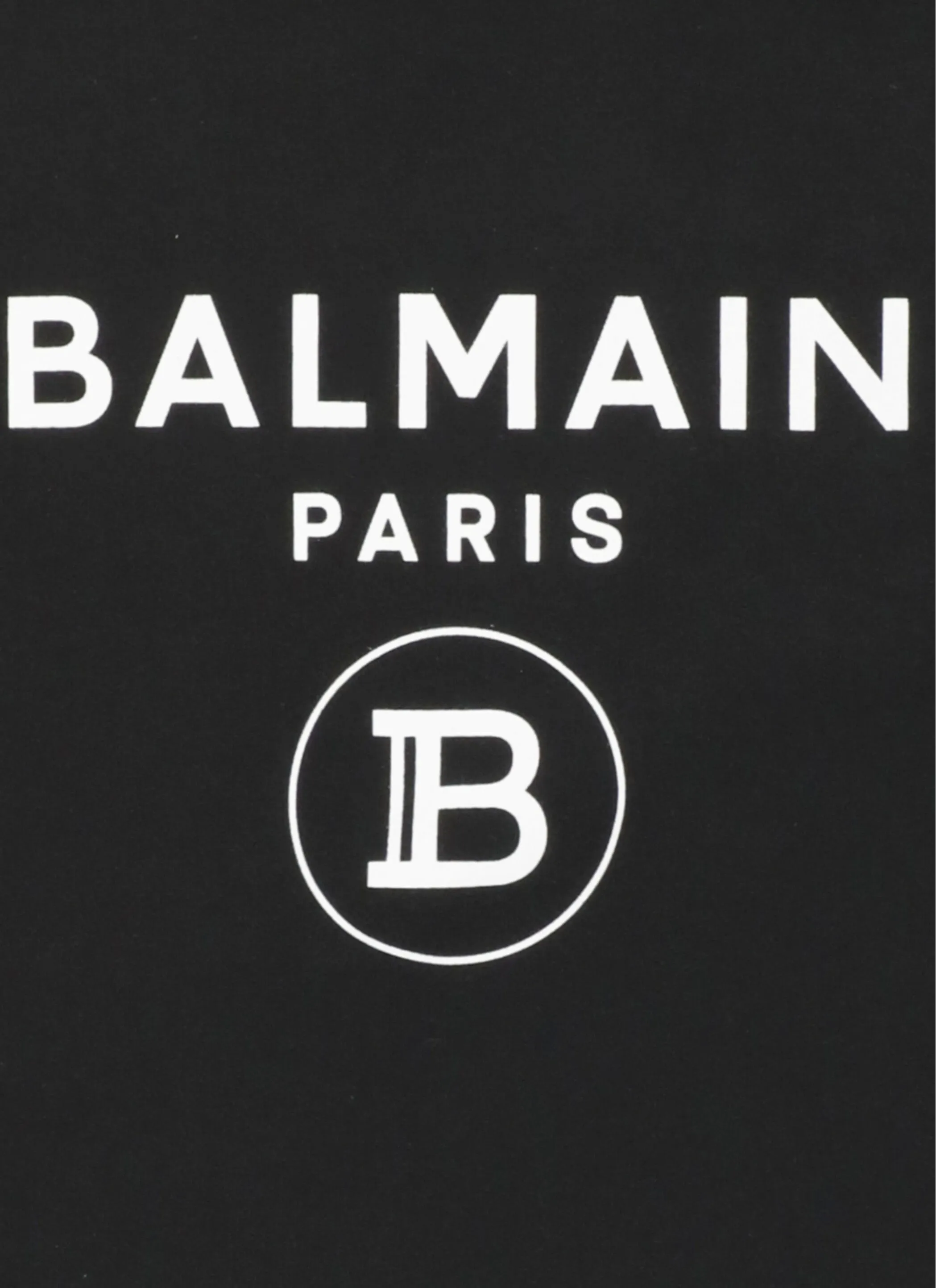 Balmain Kids Logo Printed Crewneck Sweatshirt