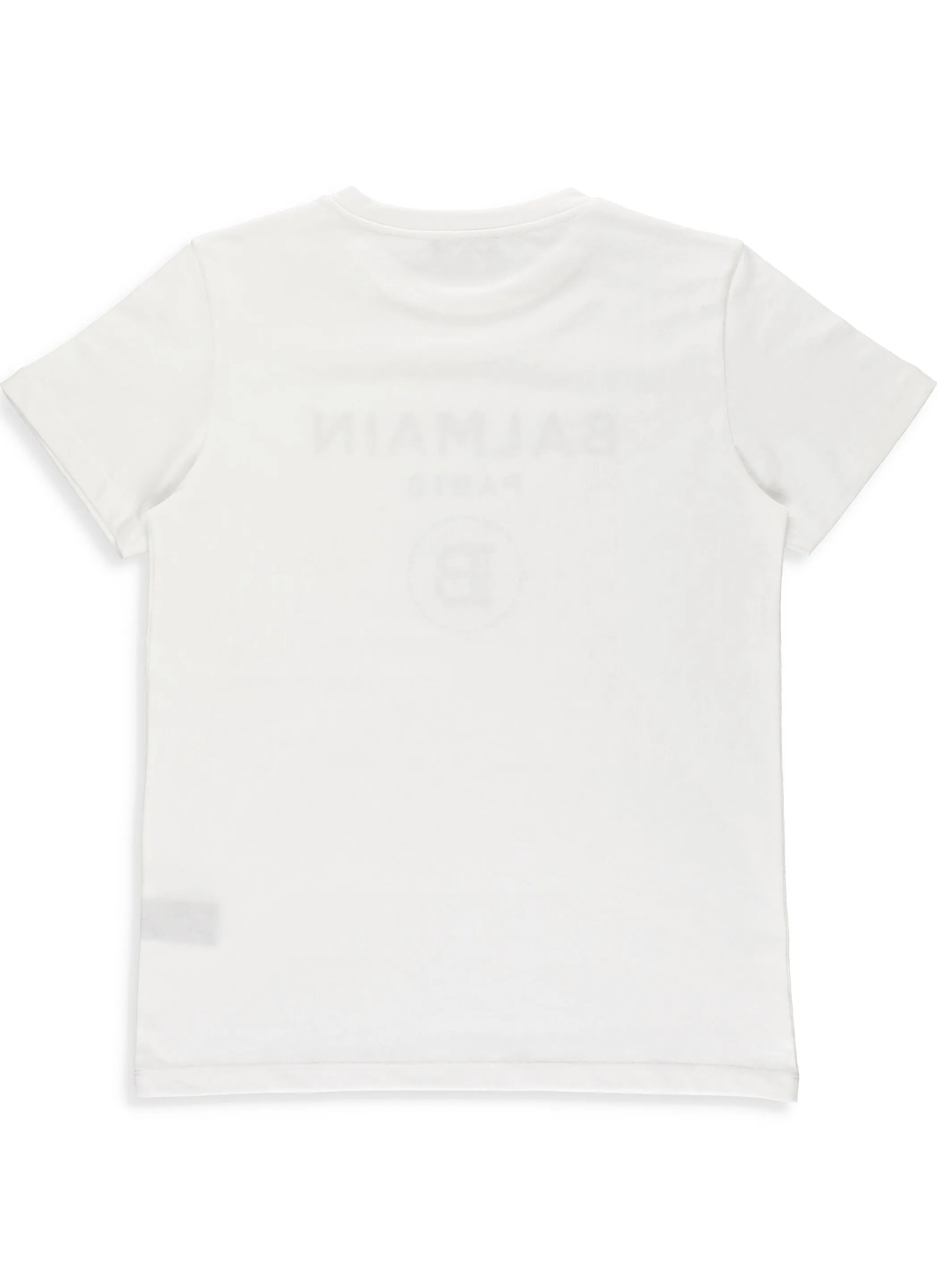 Balmain Kids Logo Printed Crewneck T-Shirt