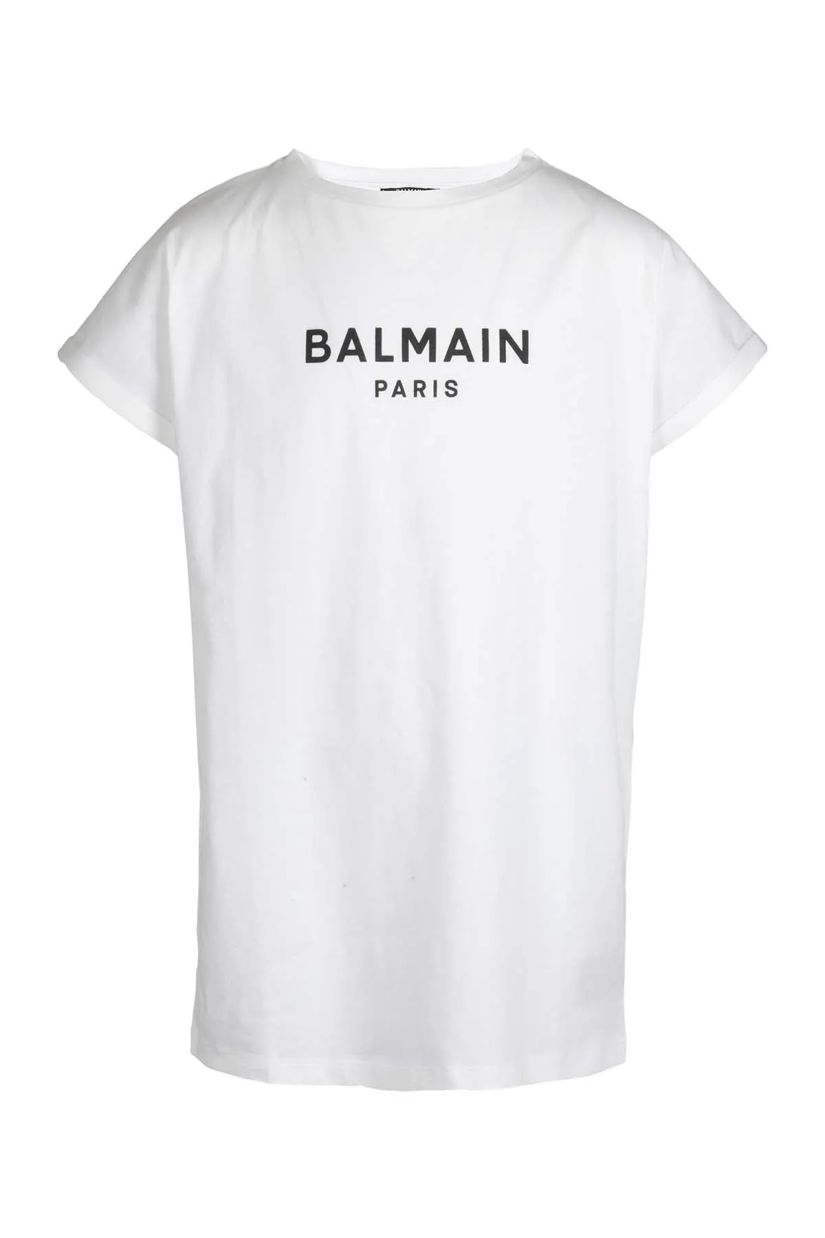Balmain Kids Logo Printed Crewneck T-Shirt