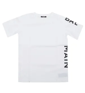 Balmain Kids Logo Printed Crewneck T-Shirt
