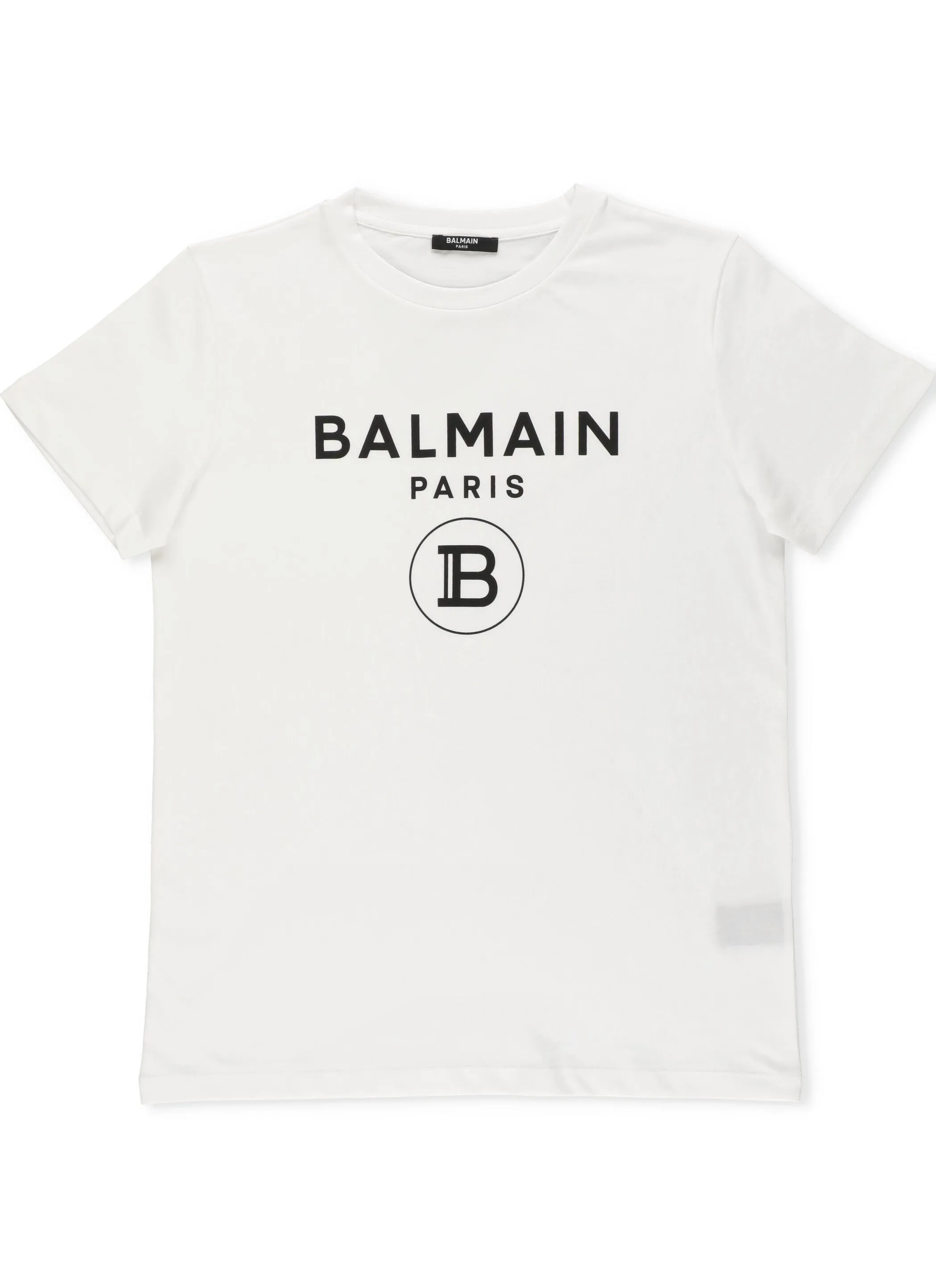 Balmain Kids Logo Printed Crewneck T-Shirt