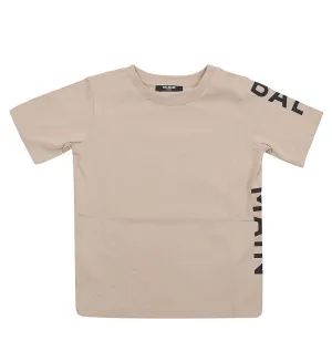 Balmain Kids Logo Printed Crewneck T-Shirt
