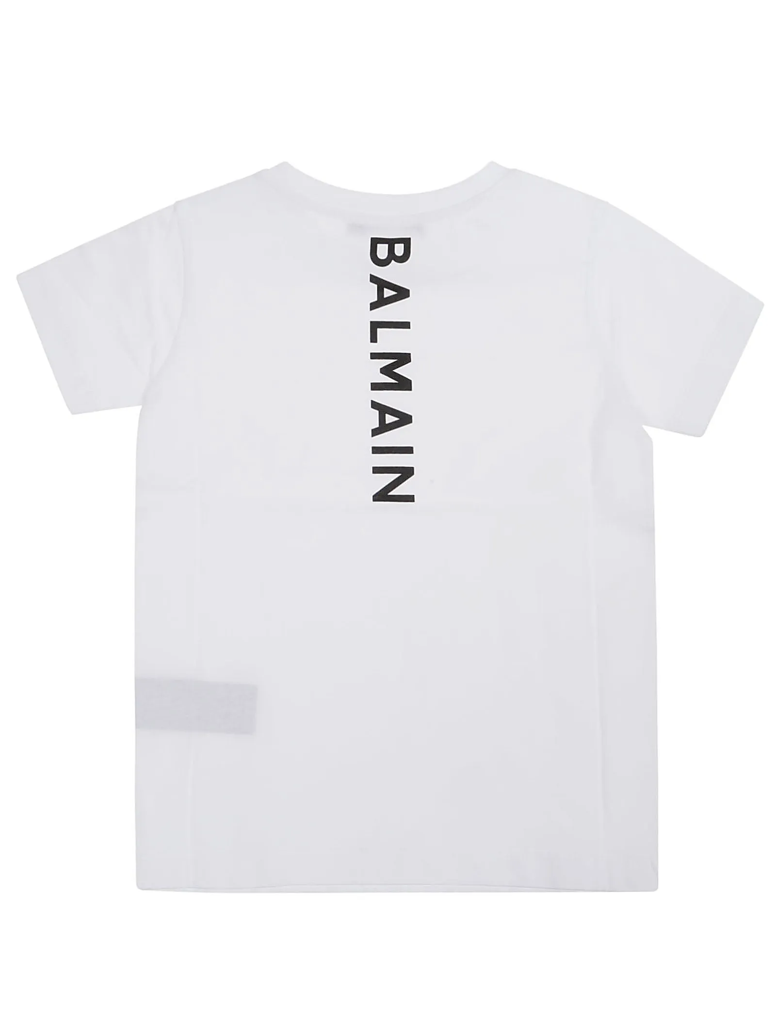 Balmain Kids Logo Printed Crewneck T-Shirt