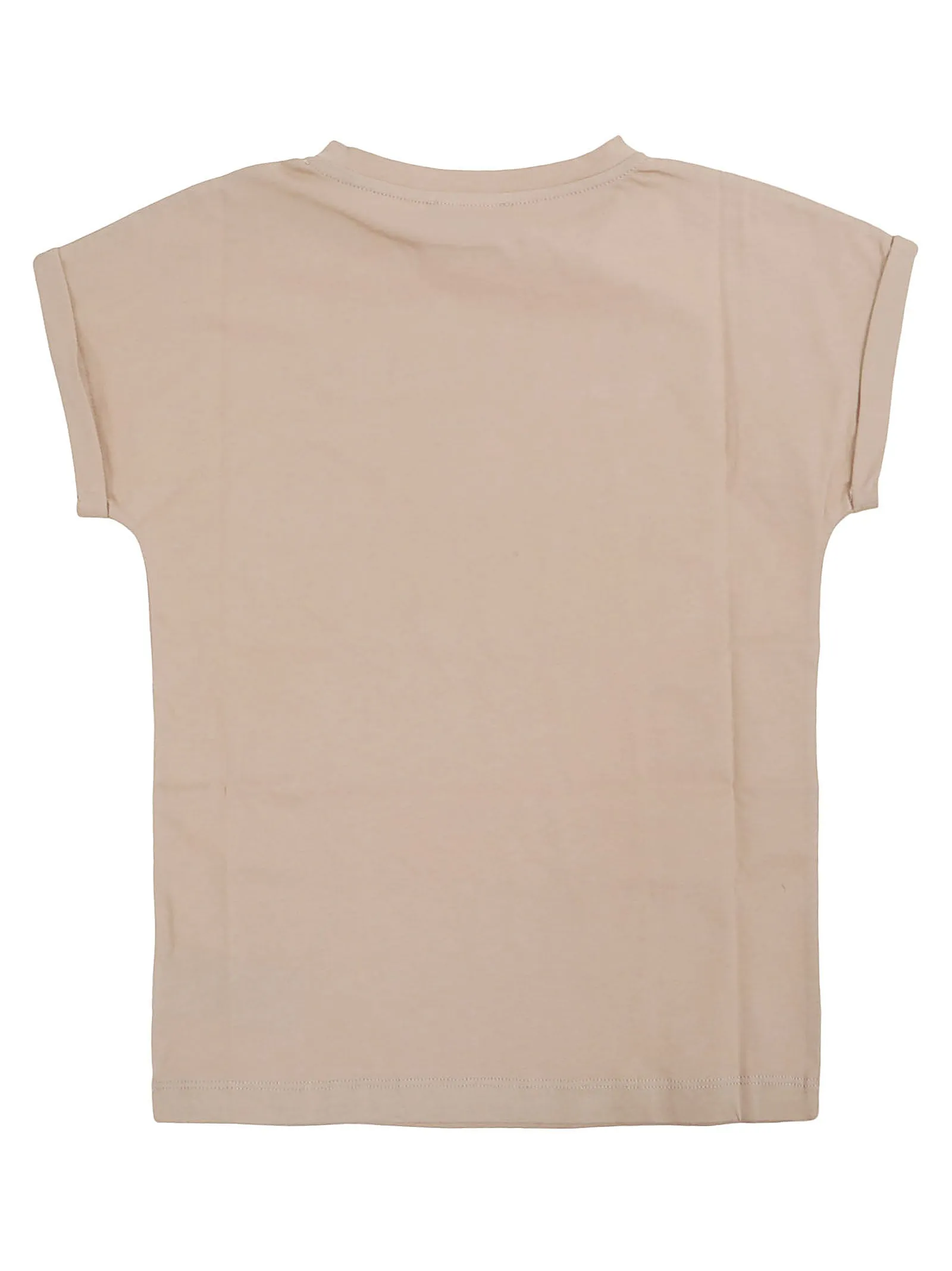 Balmain Kids Logo Printed Crewneck T-Shirt