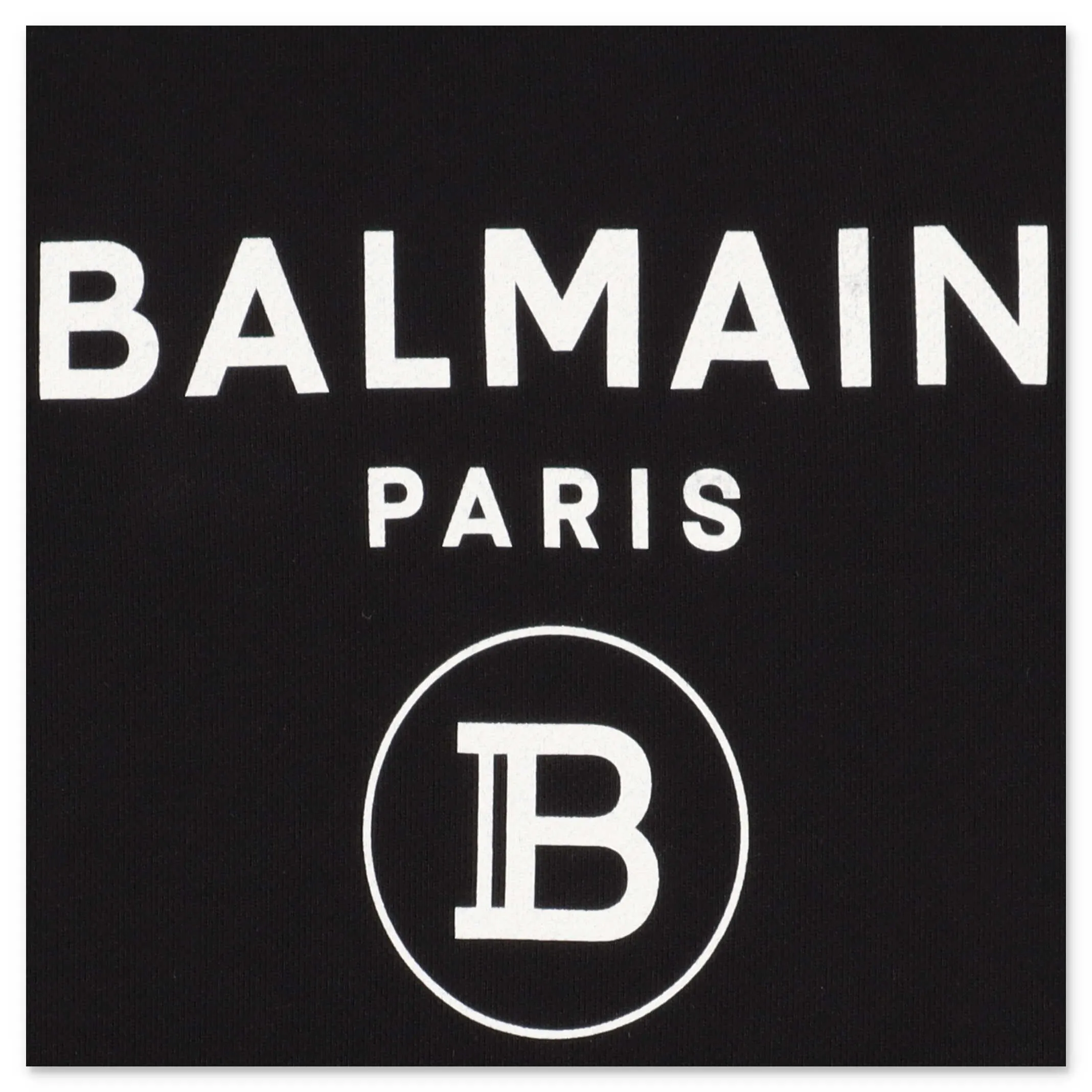 Balmain Kids Logo Printed Cut-Out Sweatshirt