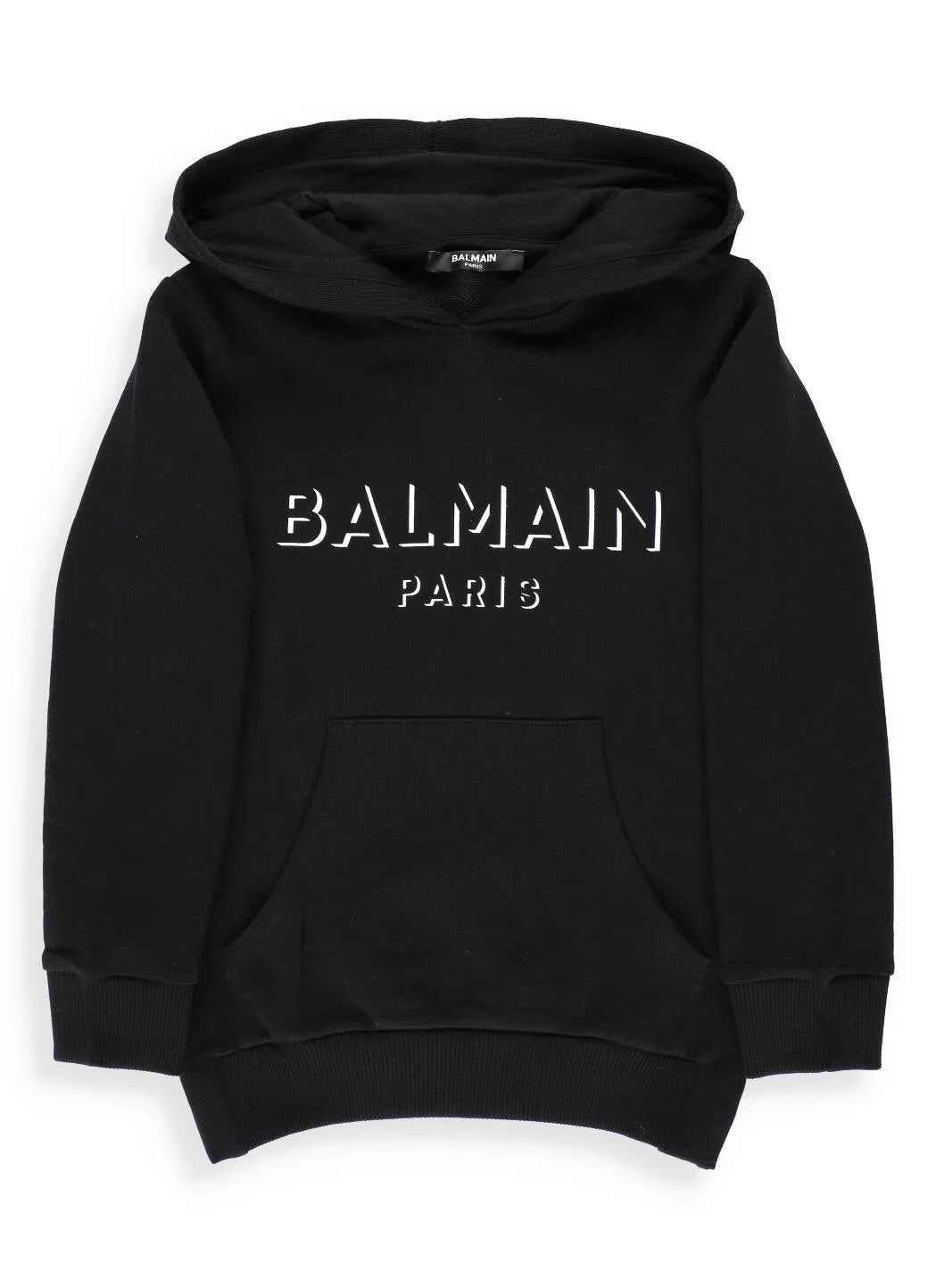 Balmain Kids Logo Printed Hoodie