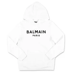 Balmain Kids Logo Printed Hoodie