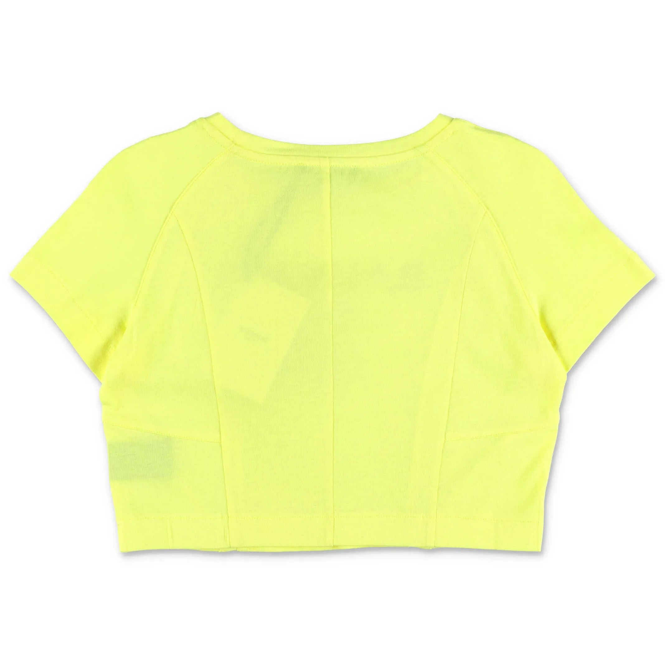 Balmain Kids Logo Printed Short-Sleeved Cropped T-Shirt