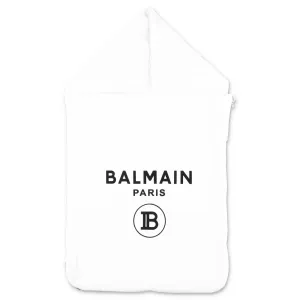 Balmain Kids Logo Printed Sleeping Bag