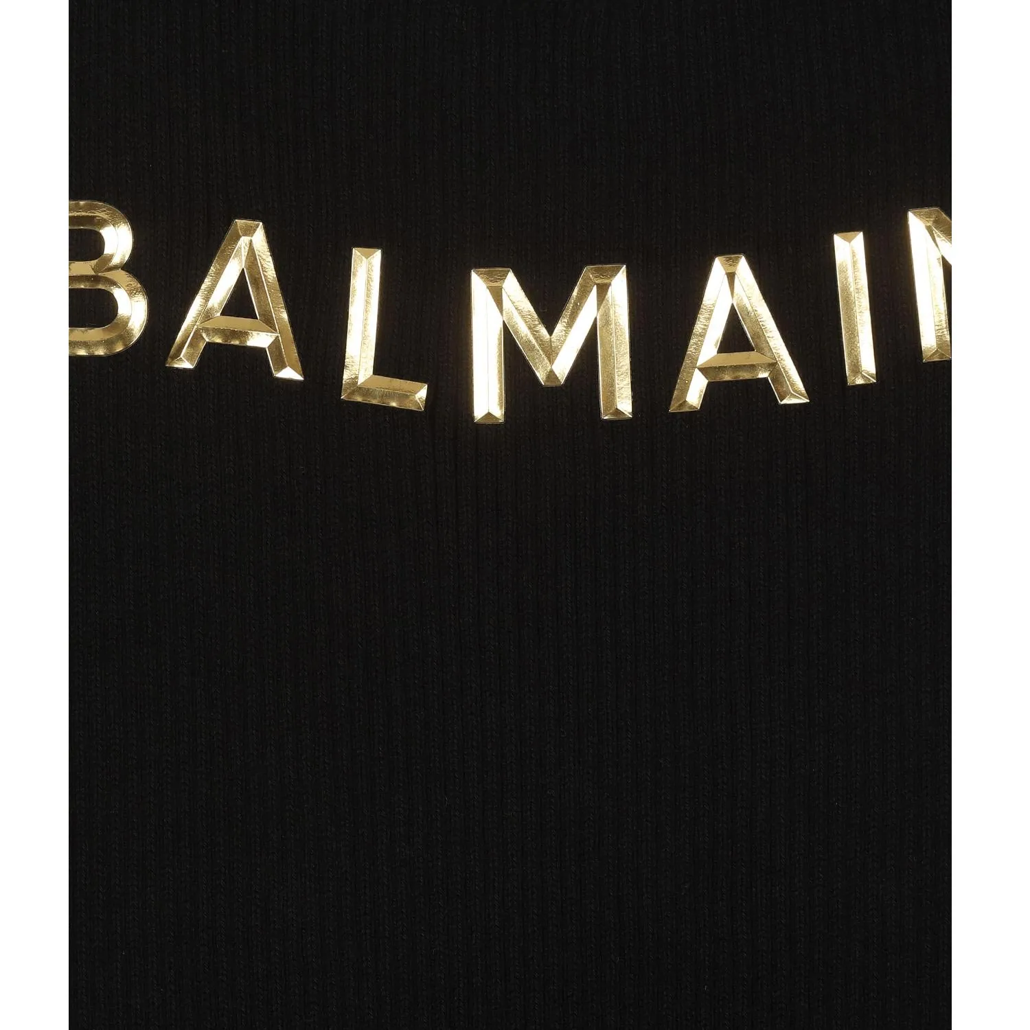 Balmain Kids Logo Printed Sleeveless Crewneck Dress