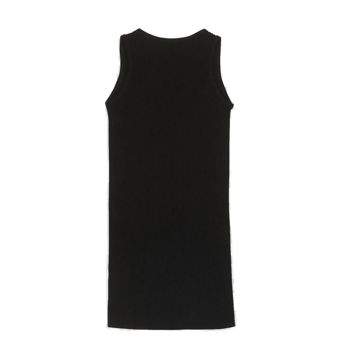Balmain Kids Logo Printed Sleeveless Crewneck Dress