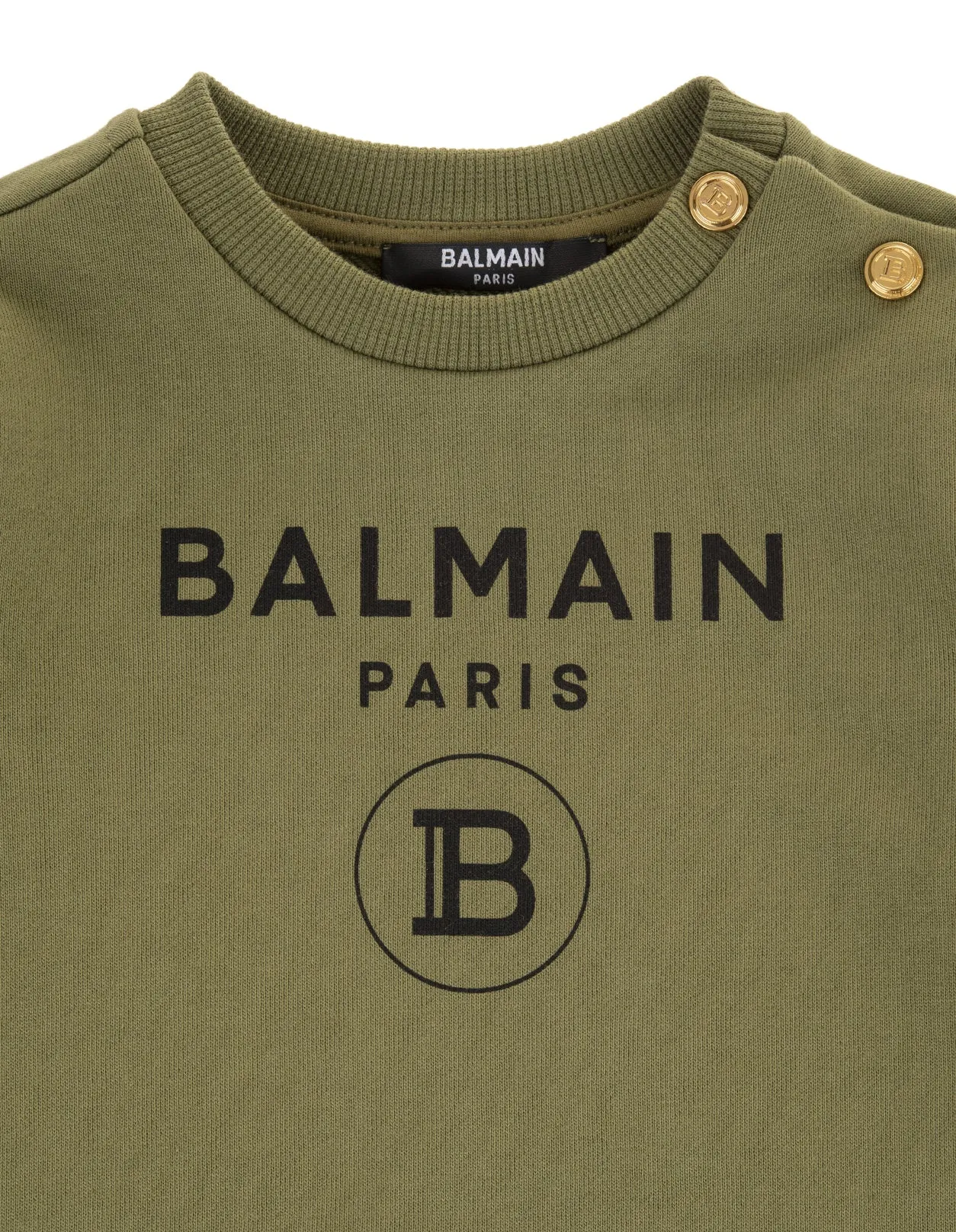 Balmain Kids Logo Printed Sweatshirt