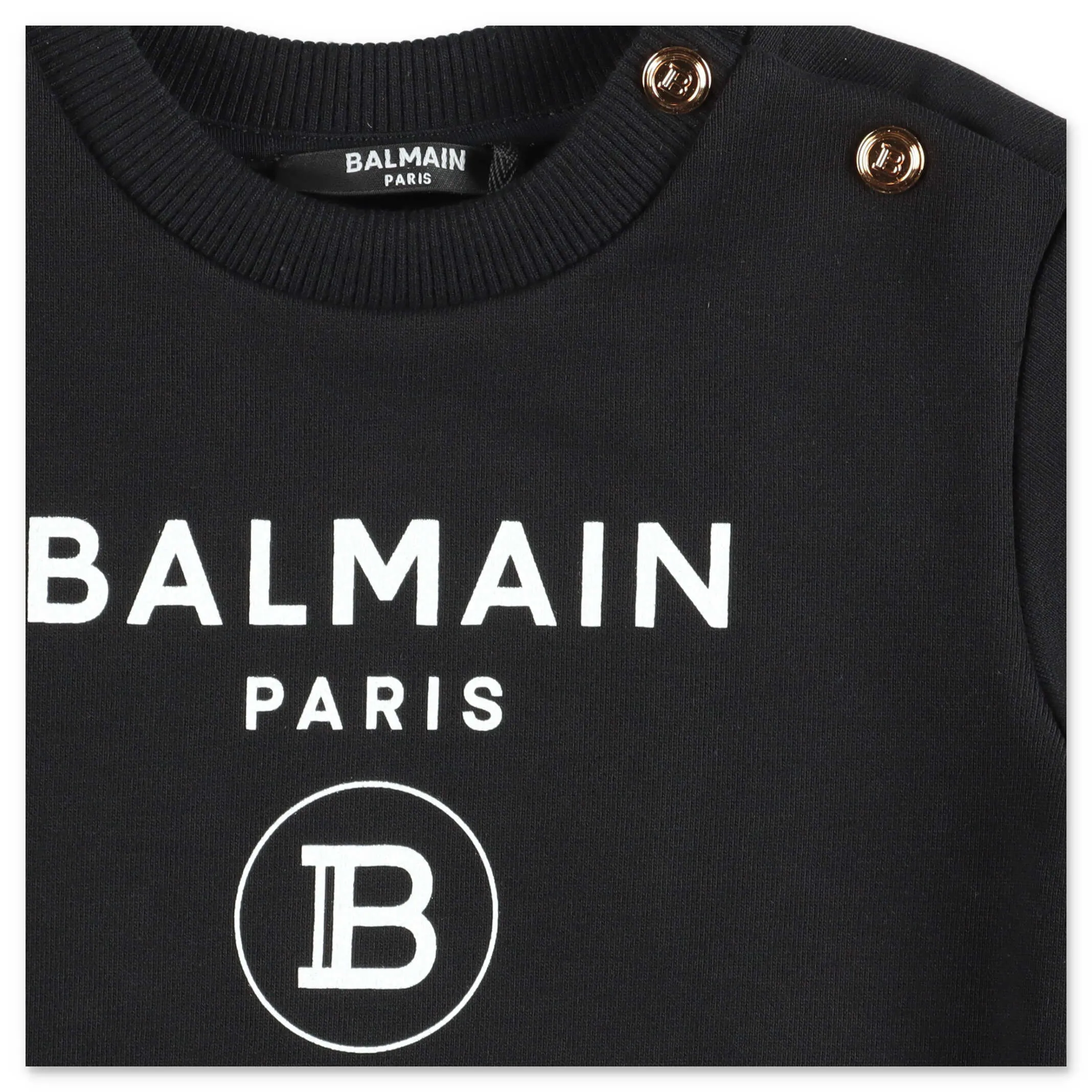 Balmain Kids Logo Printed Sweatshirt