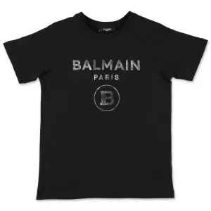 Balmain Kids Logo Printed T-Shirt