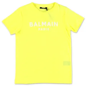 Balmain Kids Logo Printed T-Shirt