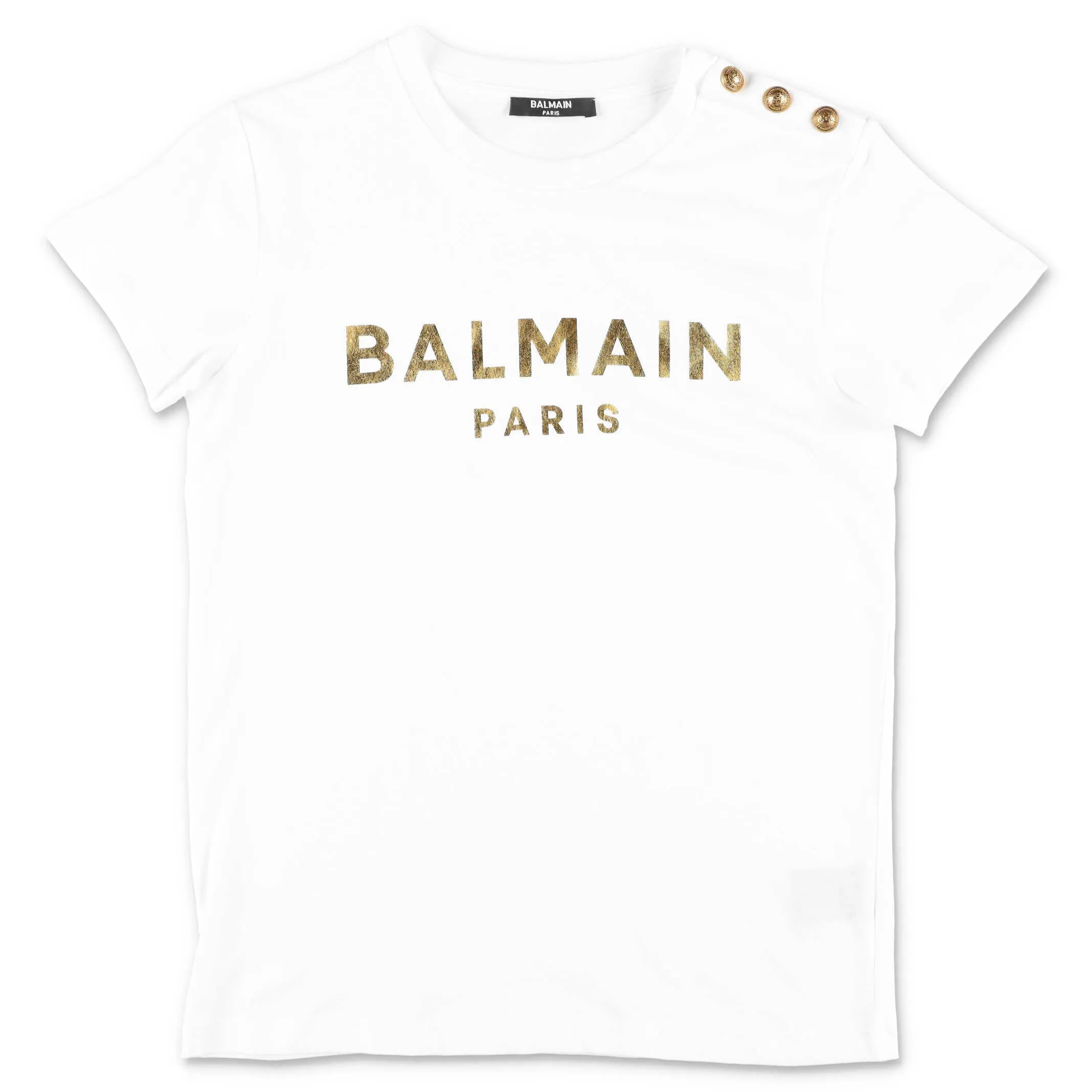 Balmain Kids Logo Printed T-Shirt
