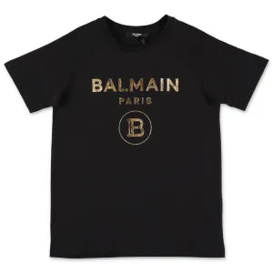 Balmain Kids Logo Printed T-Shirt