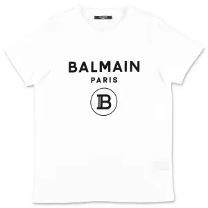 Balmain Kids Logo Printed T-Shirt