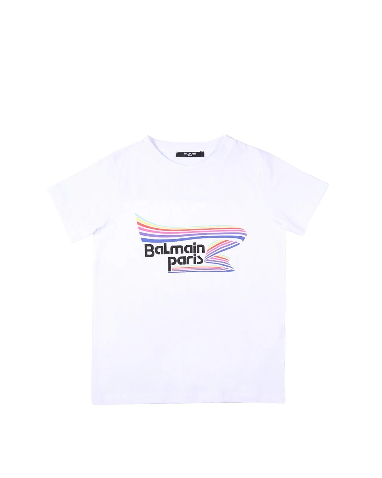 Balmain Kids Logo Printed T-Shirt