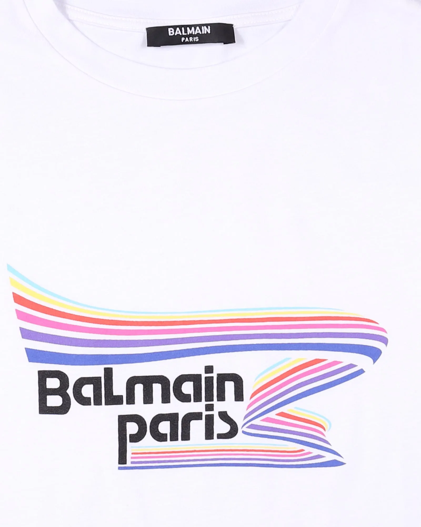 Balmain Kids Logo Printed T-Shirt
