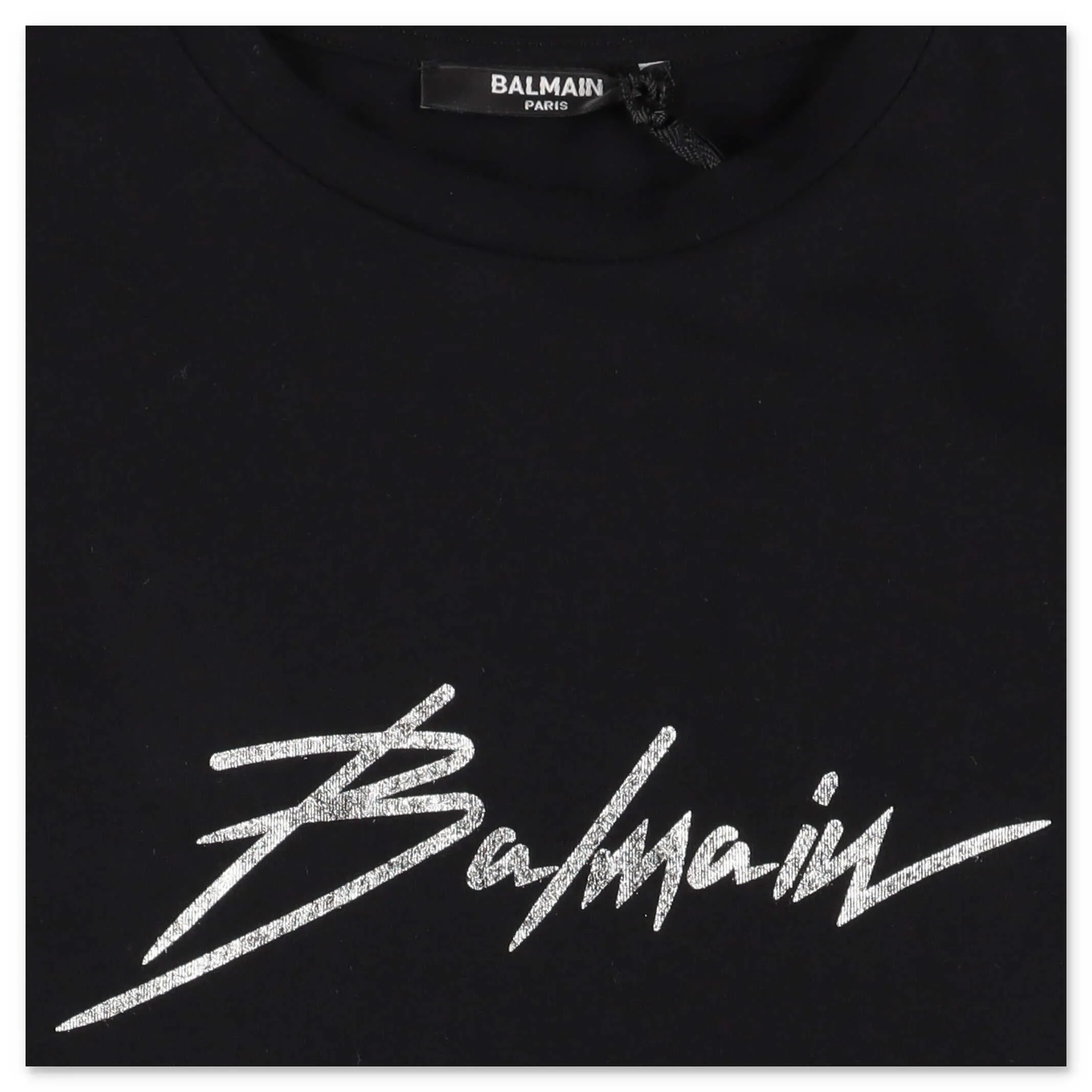 Balmain Kids Logo Signature Printed T-Shirt
