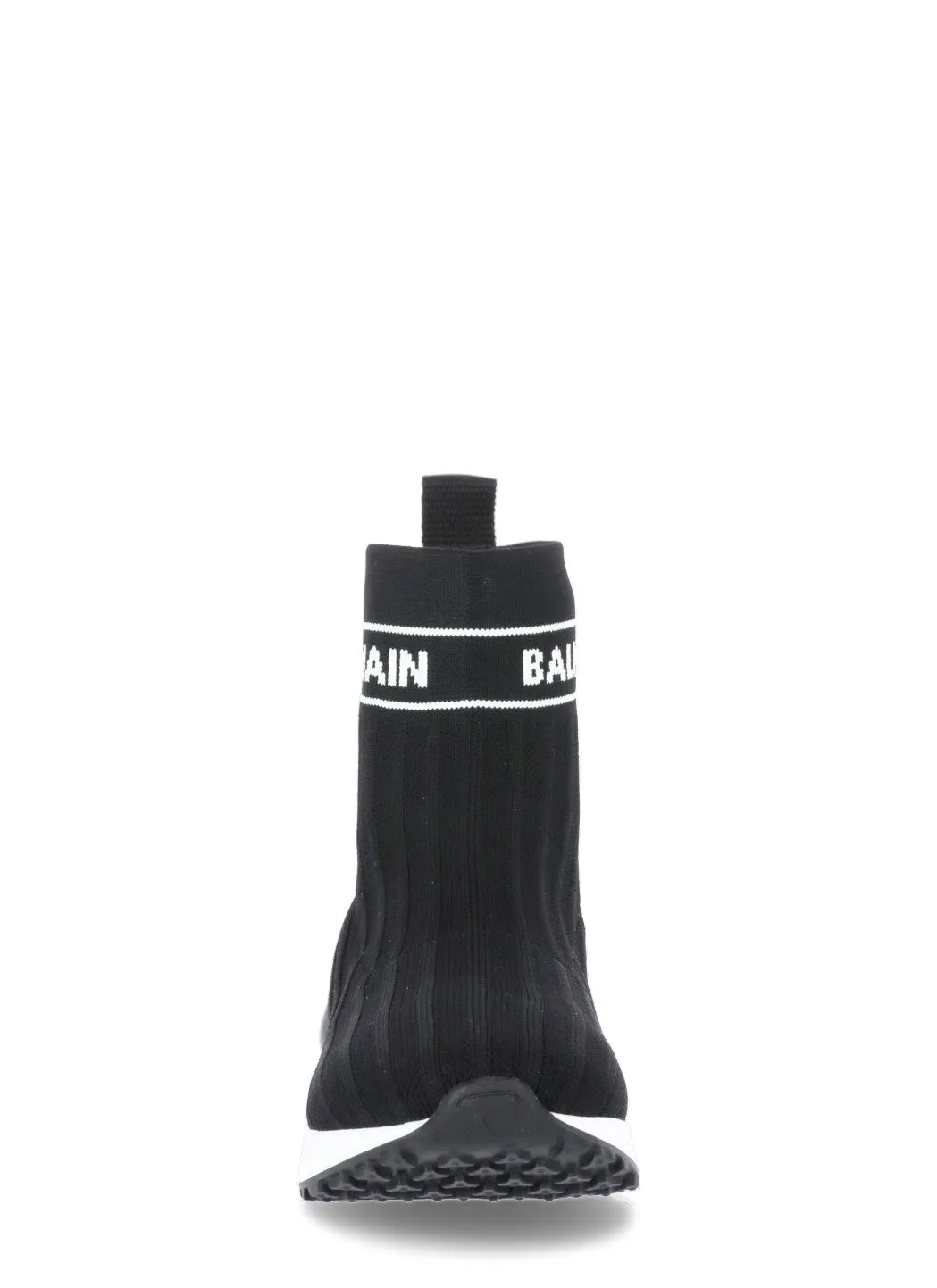 Balmain Kids Logo Sock Sneakers