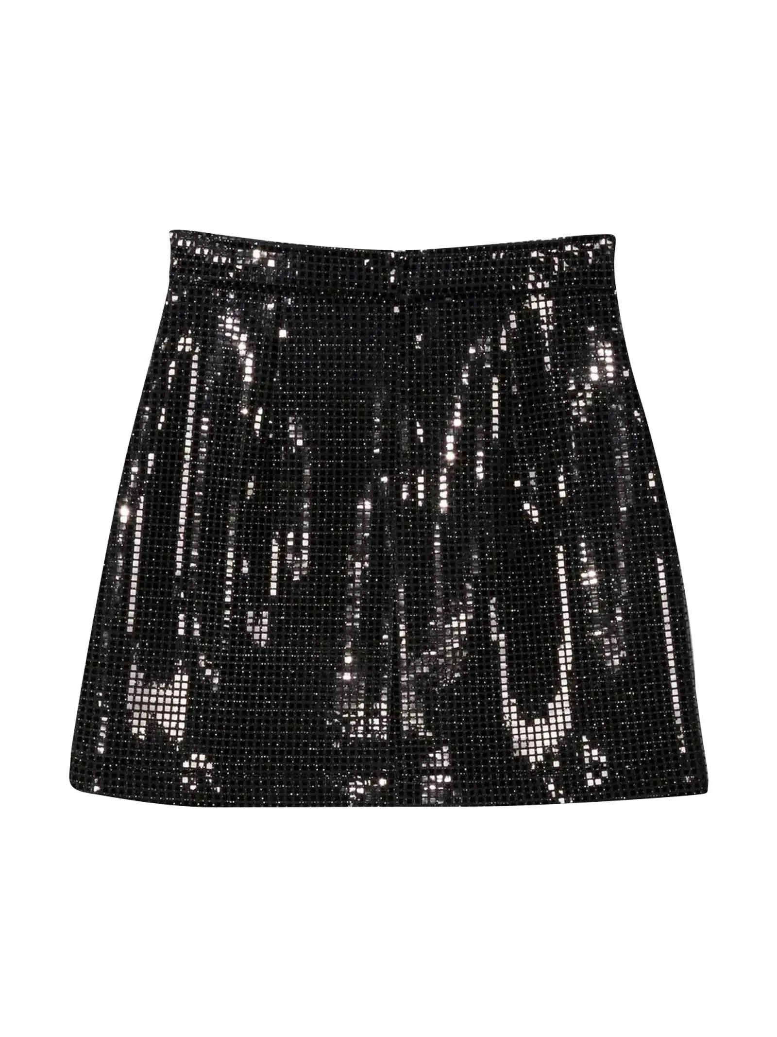 Balmain Kids Sequin Embellished Mini Skirt