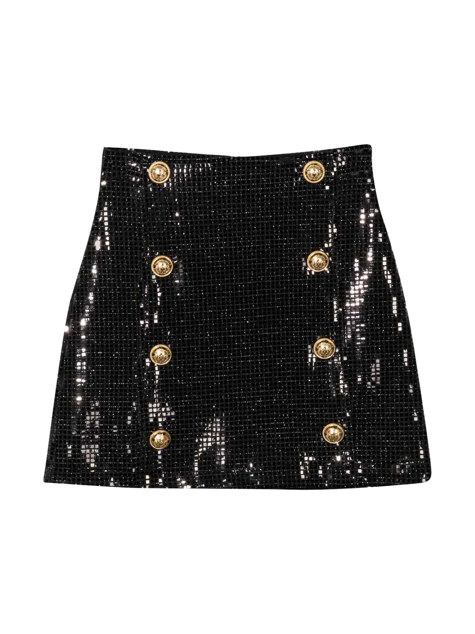 Balmain Kids Sequin Embellished Mini Skirt