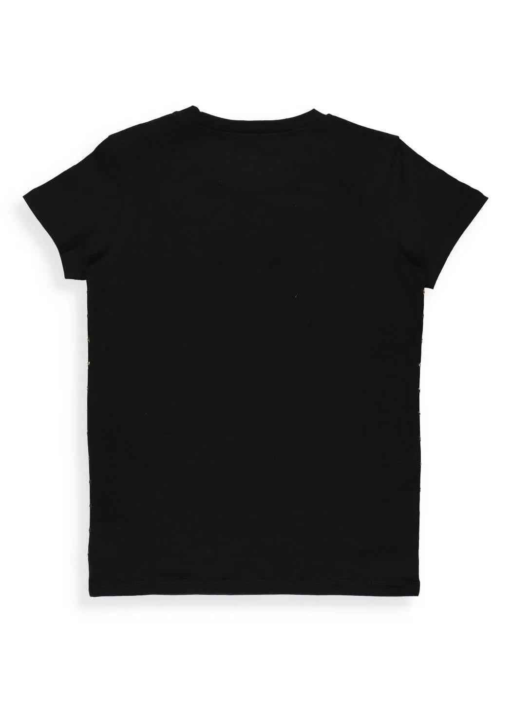 Balmain Kids Sequin Striped T-Shirt