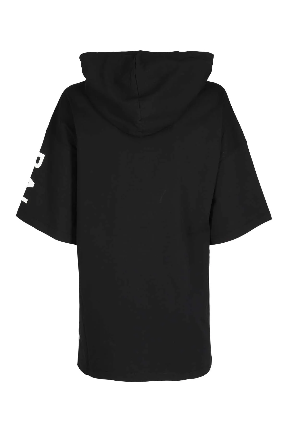 Balmain Kids Short-Sleeved Logo Printed Hoodie