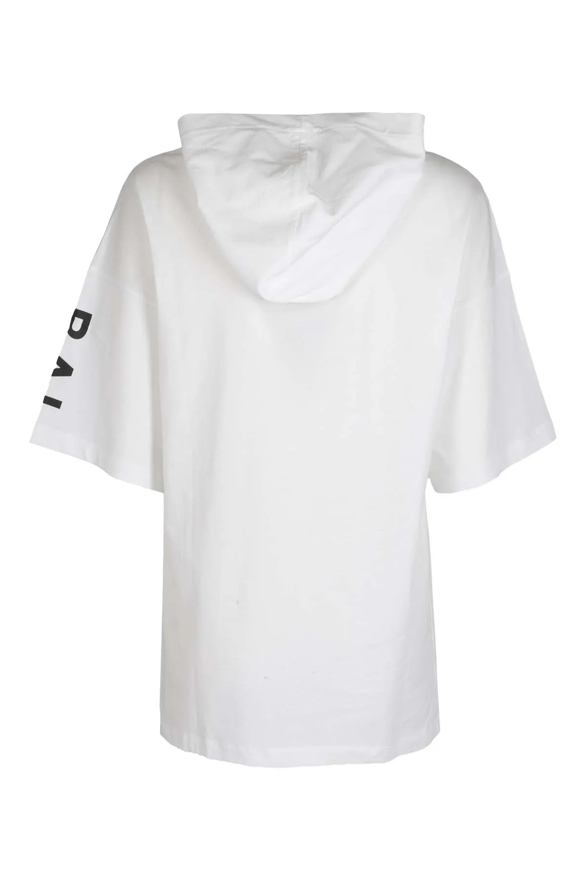 Balmain Kids Short-Sleeved Logo Printed Hoodie