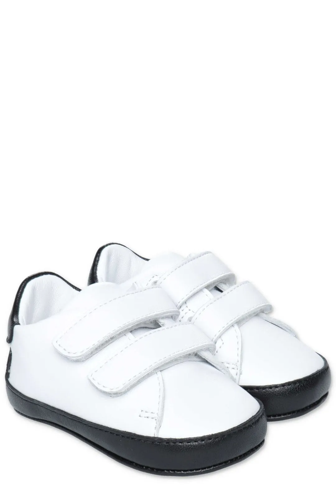 Balmain Kids Strapped Low-Top Sneakers