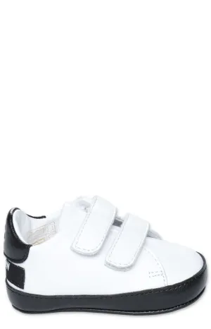 Balmain Kids Strapped Low-Top Sneakers