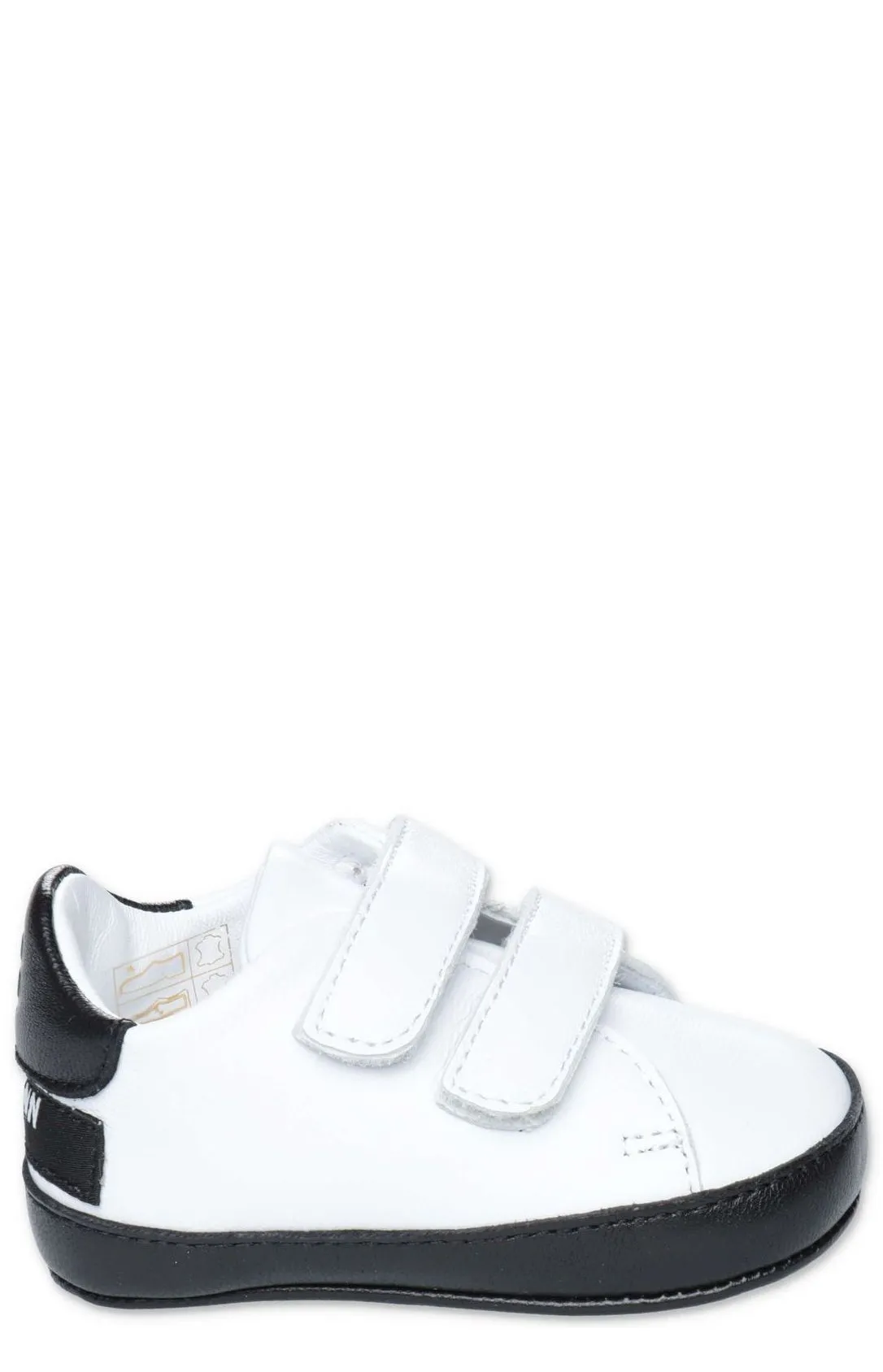 Balmain Kids Strapped Low-Top Sneakers