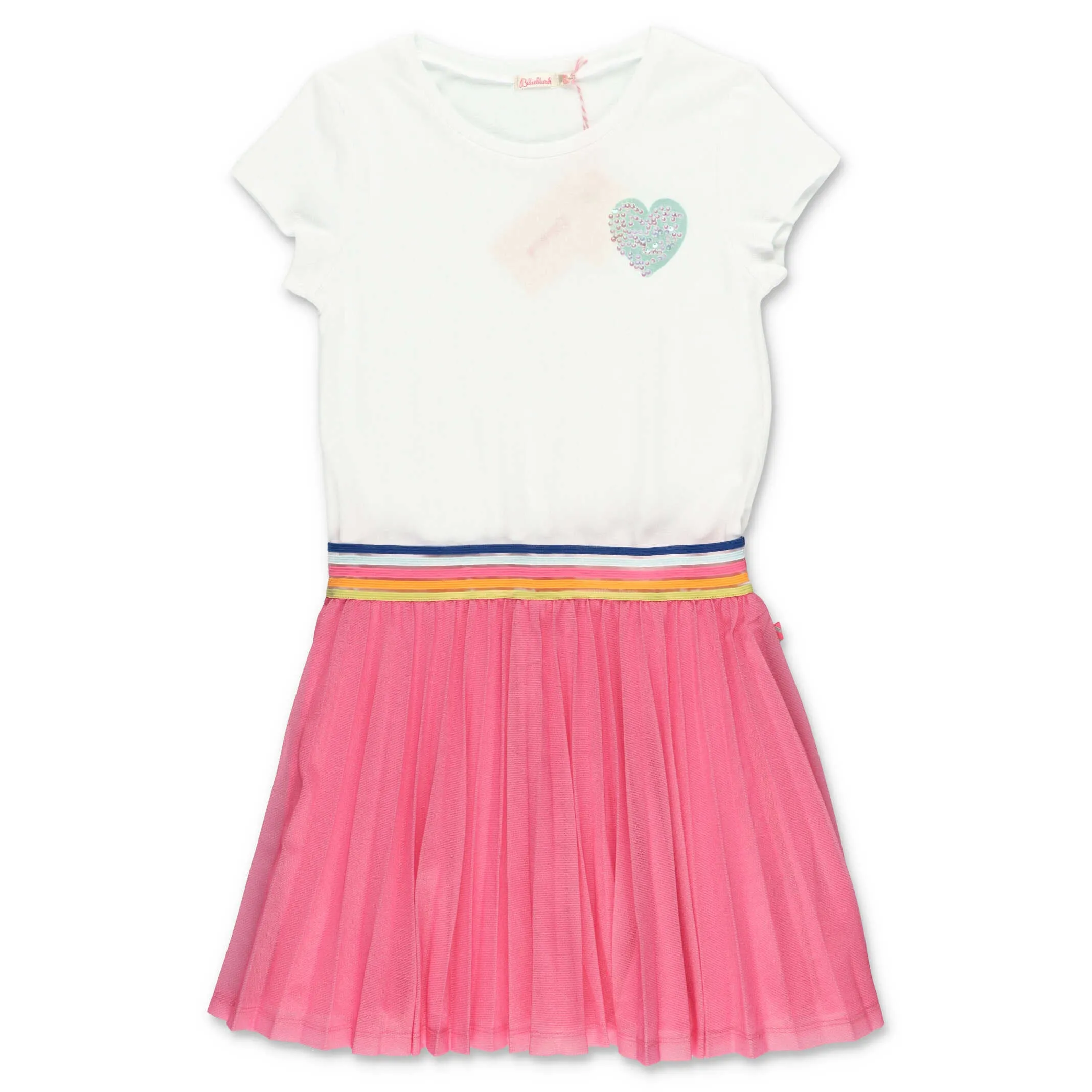 Billieblush Printed Panlled Tulle Dress