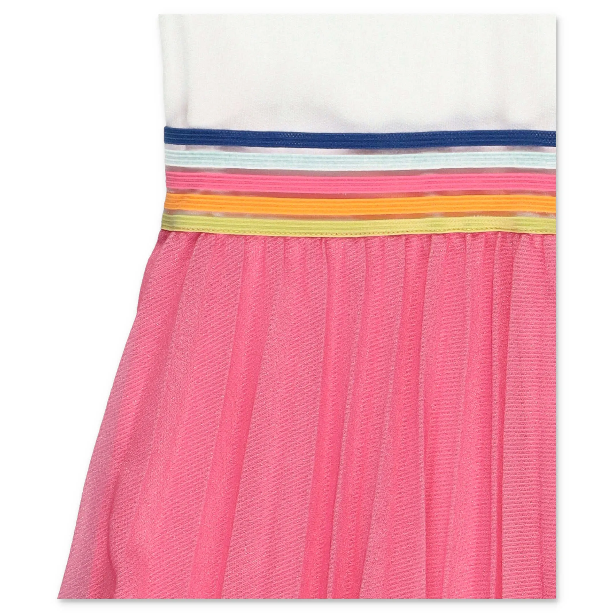 Billieblush Printed Panlled Tulle Dress
