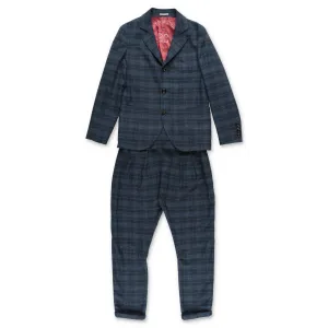 Brunello Cucinelli Kids Checked Two-Piece Suit