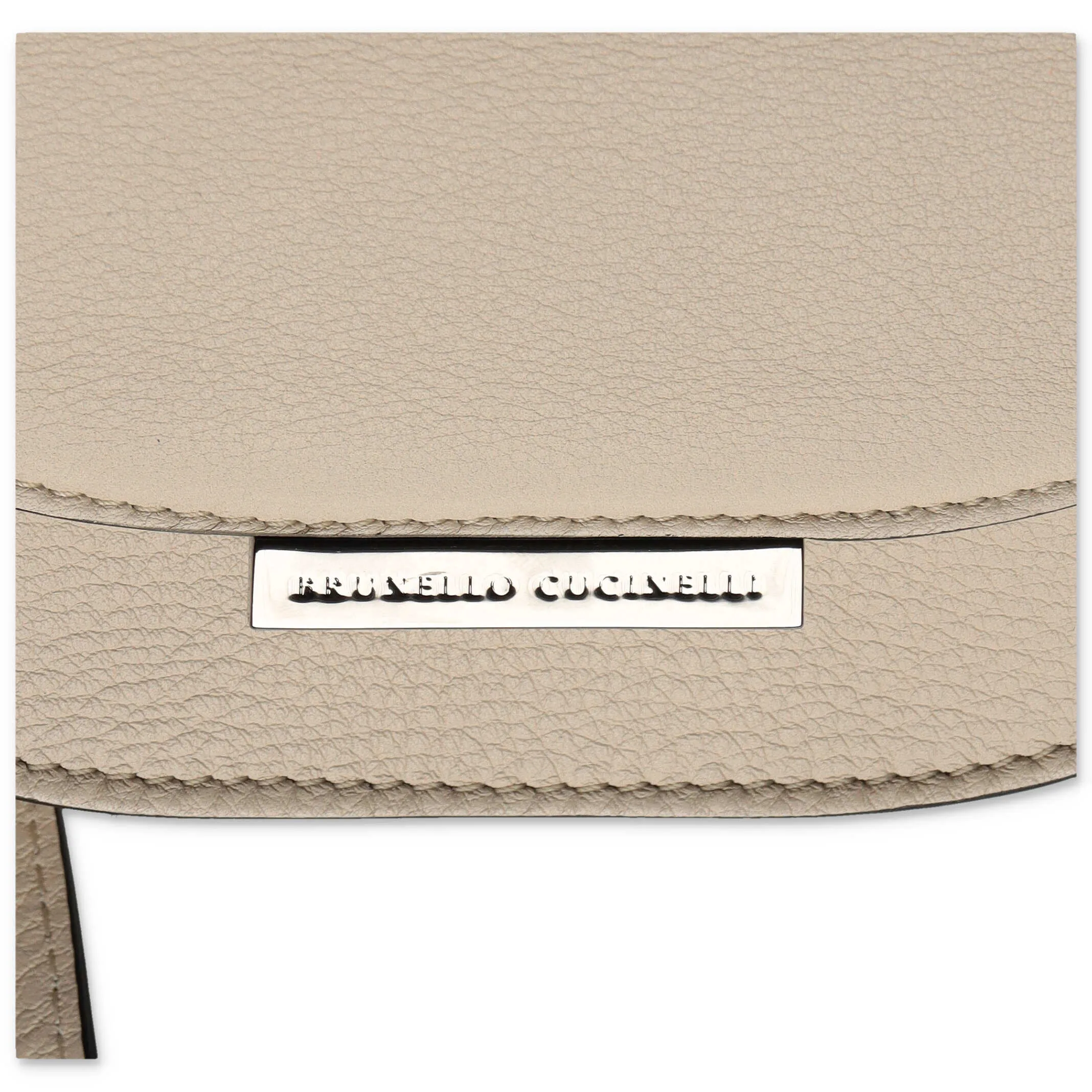 Brunello Cucinelli Kids Logo Plaque Detail Crossbody Bag